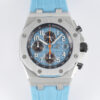 Best Clone Audemars Piguet Royal Oak Offshore 42 mm, Blue Ref 26238ST.OO.A340CA.01