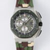 Replica Audemars Piguet Royal Oak Offshore 44 mm, Green Ref 26400SO.OO.A055CA.01
