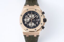 Replica Audemars Piguet Royal Oak Offshore 42 mm, Black Ref 26470OR.OO.A125CR.01