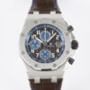 Clone Audemars Piguet Royal Oak Offshore 42 mm, Brown Ref 26470ST.OO.A099CR.01