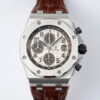 Copy Audemars Piguet Royal Oak Offshore Chronograph 42 mm, Champagne Ref 26470ST.OO.A801CR.01