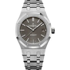 Replica Audemars Piguet Royal Oak 37 mm, Gray Ref 15450ST.OO.1256ST.02