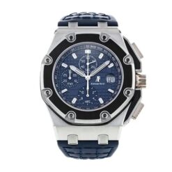Replica Audemars Piguet Royal Oak Offshore Juan Pablo Montoya 42 mm, Blue Ref 26030PO.OO.D021IN.01