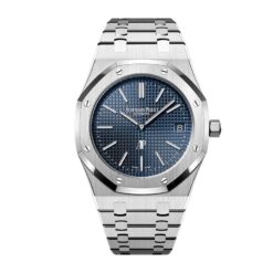 Replica Audemars Piguet Royal Oak Selfwinding 39 mm, Blue Ref 15202ST.OO.1240ST.01