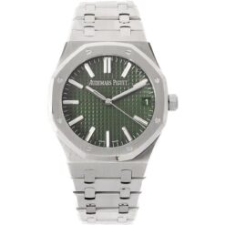 Replica Audemars Piguet Royal Oak 50th Anniversary 41 mm, Green Ref 15510ST.OO.1320ST.04