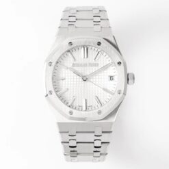Replica Audemars Piguet Royal Oak 50th Anniversary 41 mm, White Ref 15510ST.OO.1320ST.03