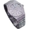 Copy Audemars Piguet Royal Oak Selfwinding 41 mm, Steel/Gem Set Ref 15400SR.OO.1220SR.01