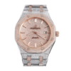 Replica Audemars Piguet Royal Oak Selfwinding 41 mm, Steel/Rose Gold, Gem Set Ref 15400SR.OO.1220SR.01